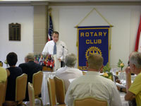 Chris at Kennewick Rotary