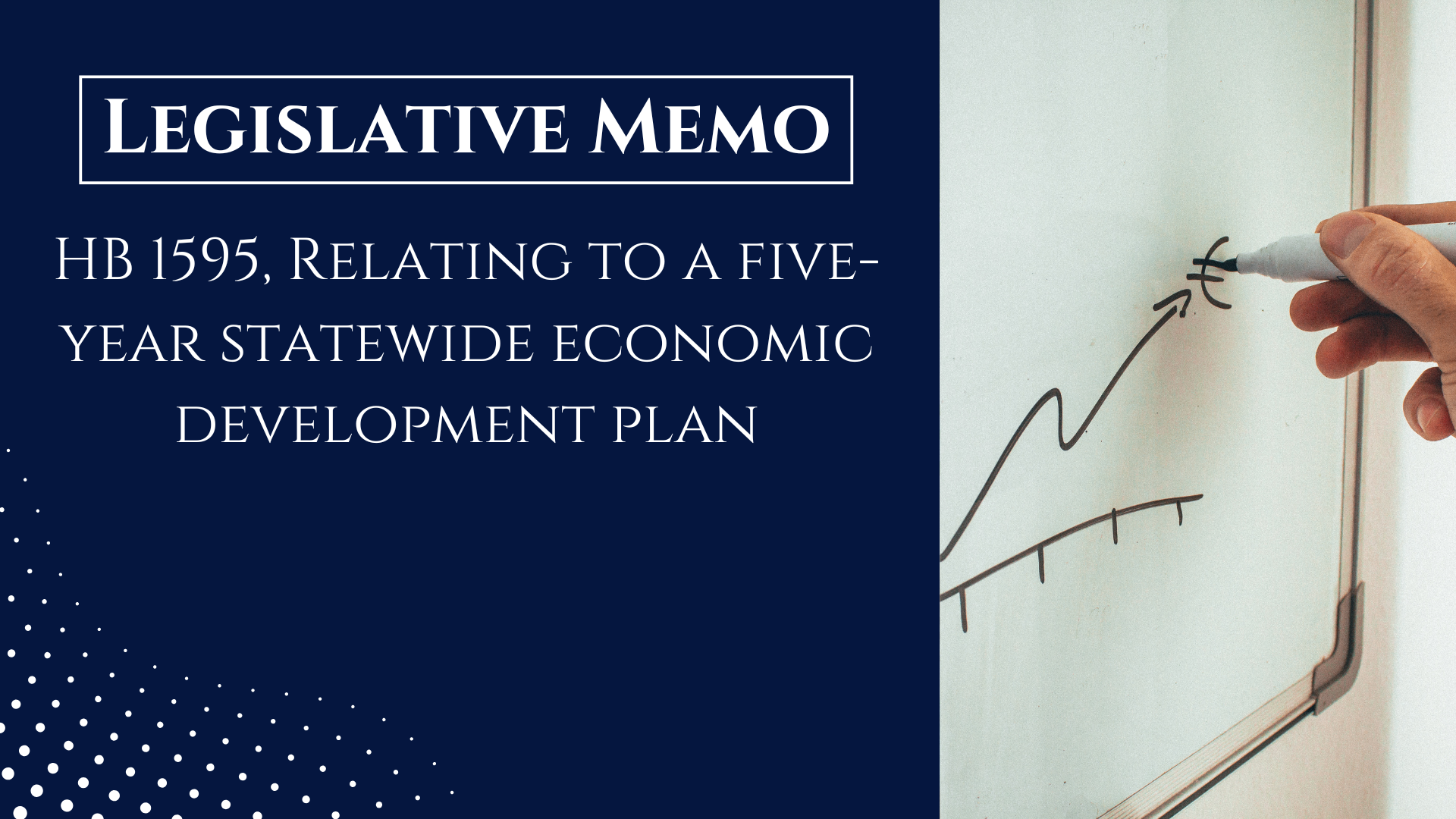 State Development Bill HB 1595, relating to a five-year statewide economic development plan